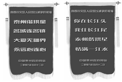 5.12地震1周年 災(zāi)區(qū)政府門(mén)戶網(wǎng)悼念逝者