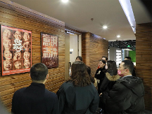 國(guó)臺(tái)辦一行蒞臨北京歡樂逗文化，制片人段雨晴等陪同參觀